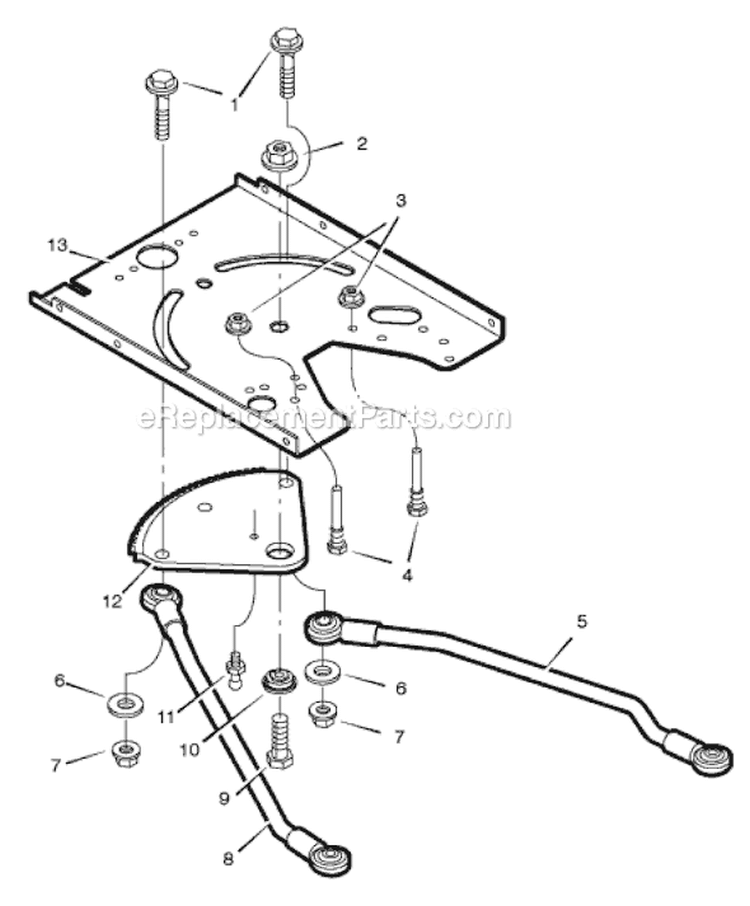 Page L Diagram and Parts List for 461005X68A  Murray Lawn Tractor
