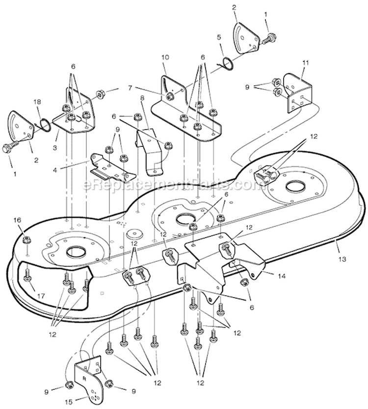 Page H Diagram and Parts List for 461008X92A  Murray Lawn Tractor