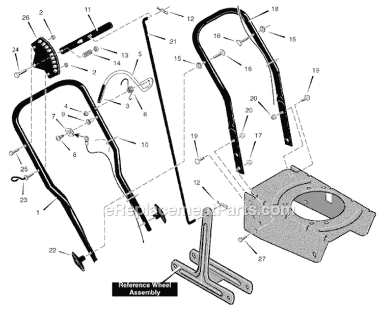 Page B Diagram and Parts List for 536772350  Murray Edger