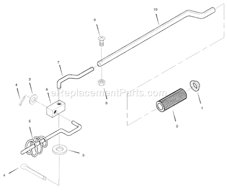 Page B Diagram and Parts List for 621503X37NA 521SSR - 2006 Murray Snow Blower