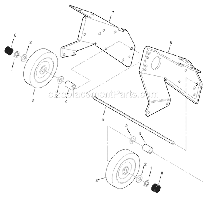 Page I Diagram and Parts List for 621503X37NA 521SSR - 2006 Murray Snow Blower