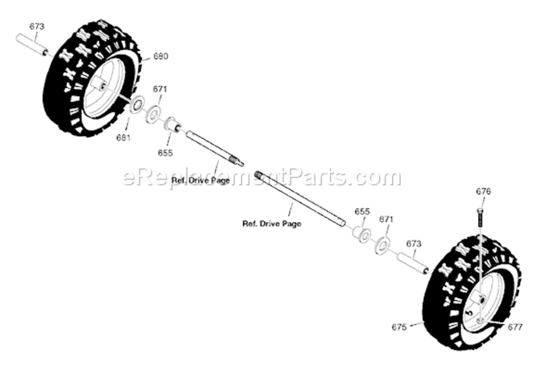 Page G Diagram and Parts List for 6271271X85 18-2829-282007 Murray Snow Blower
