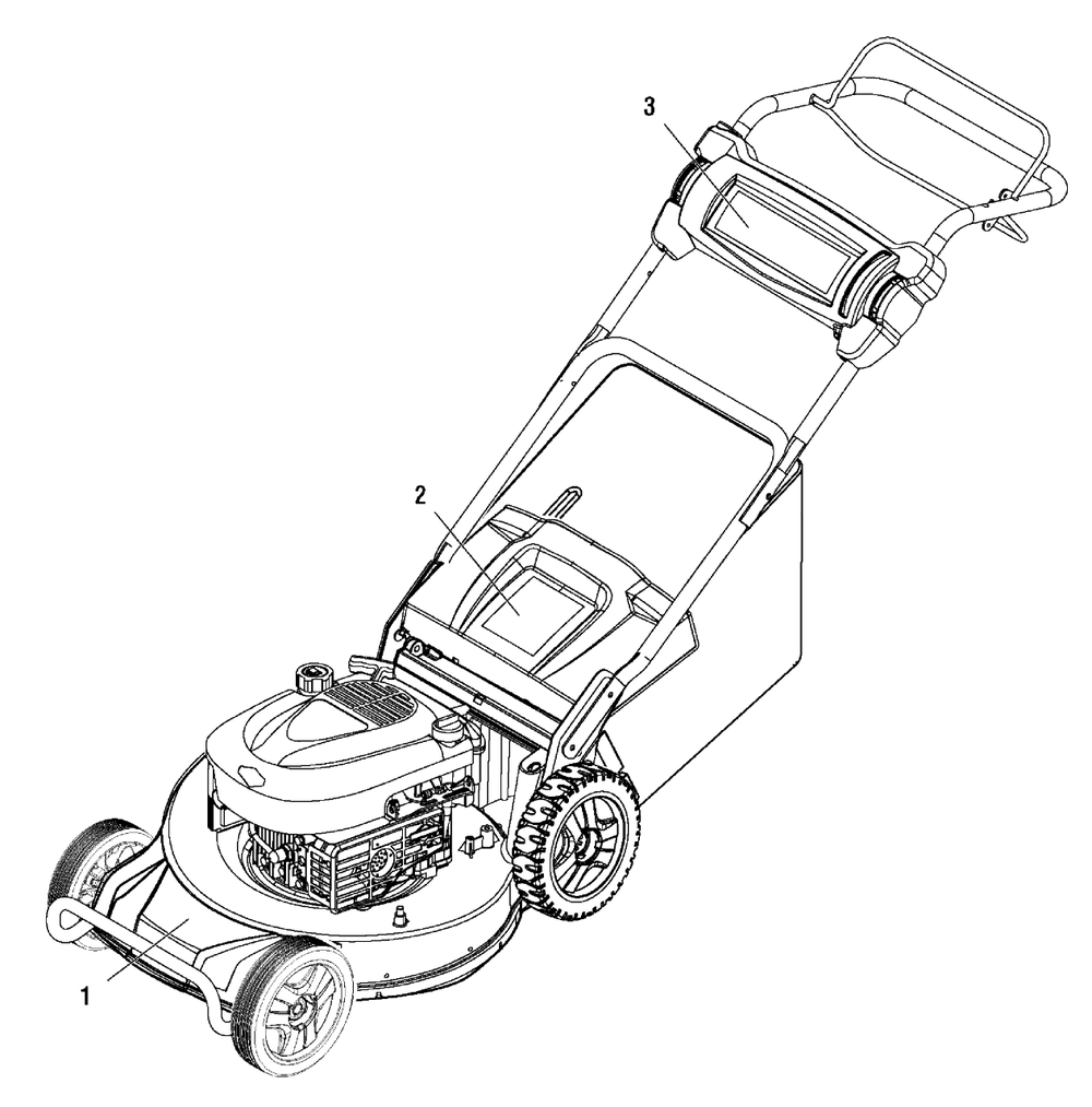 Decal Group (881224dl) Diagram and Parts List for MXUA19675EX (881636)(2012) Murray Lawn Mower