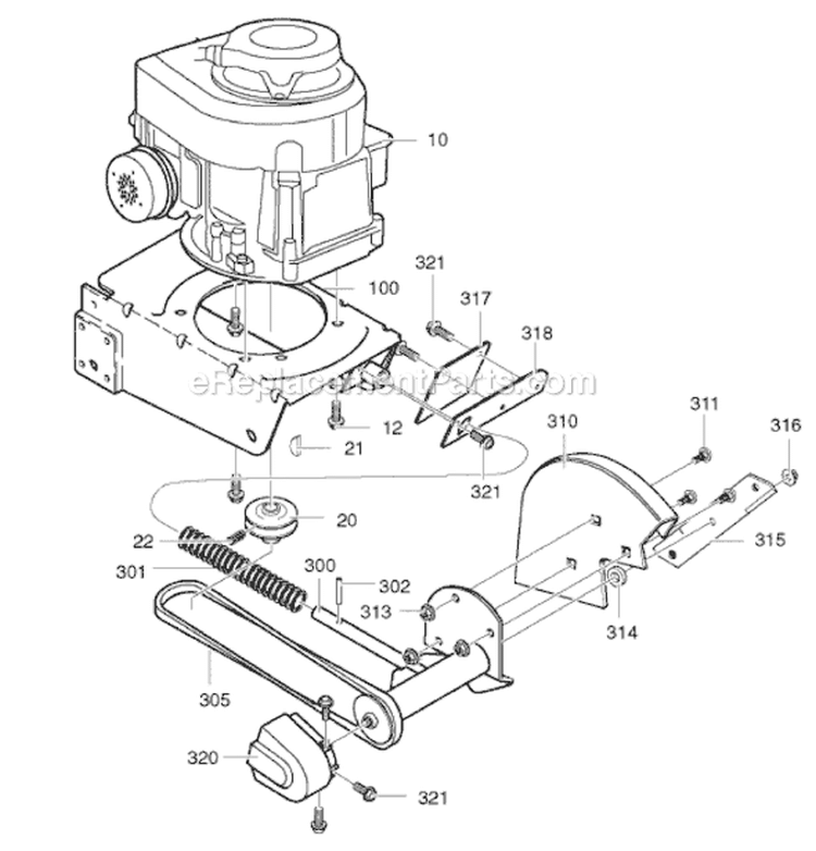 Page A Diagram and Parts List for 77233000NA 536.772330 Murray Edger