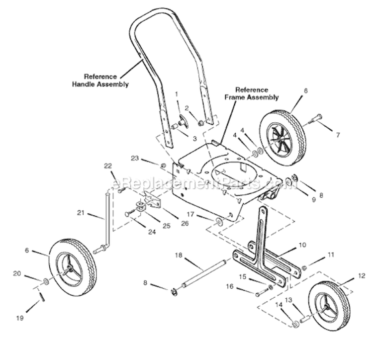Page C Diagram and Parts List for 77235000NB 536.772350 Murray Edger