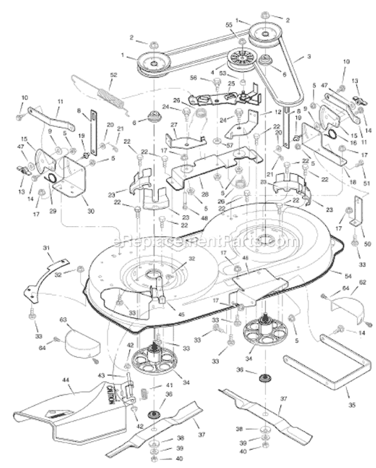 Page F Diagram and Parts List for 7800292 385002x108C Murray Lawn Tractor