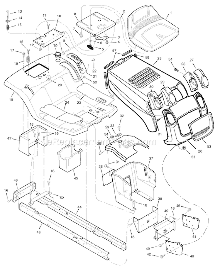 Page A Diagram and Parts List for 7800294 385002x78D Murray Lawn Tractor