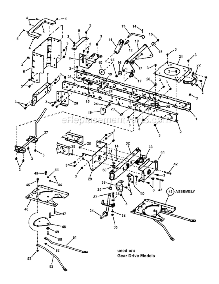 Page I Diagram and Parts List for 7800307 CLT155420 Murray Lawn Tractor