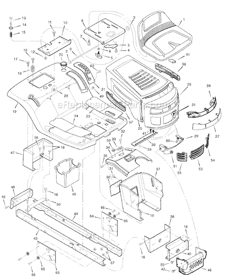 Page A Diagram and Parts List for 7800319 385048x151 Murray Lawn Tractor