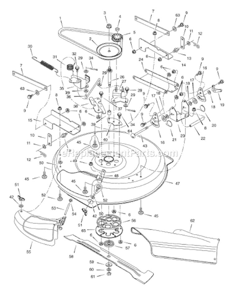 Page E Diagram and Parts List for 7800337 309007x51A Murray Lawn Tractor