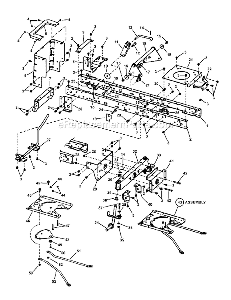 Page I Diagram and Parts List for 7800361 LT135420C Murray Lawn Tractor