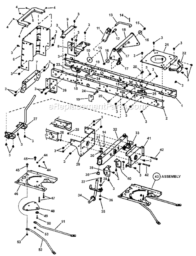 Page A€ Diagram and Parts List for 7800362 LT155420C Murray Lawn Tractor