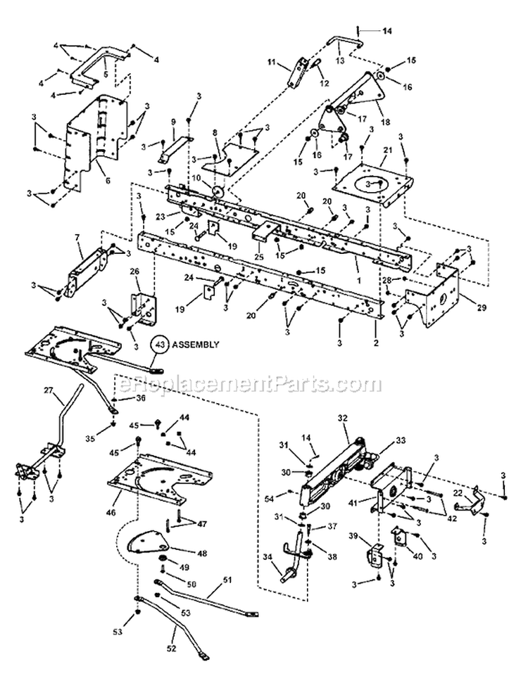 Page I Diagram and Parts List for 7800370 FLT185420 Murray Lawn Tractor