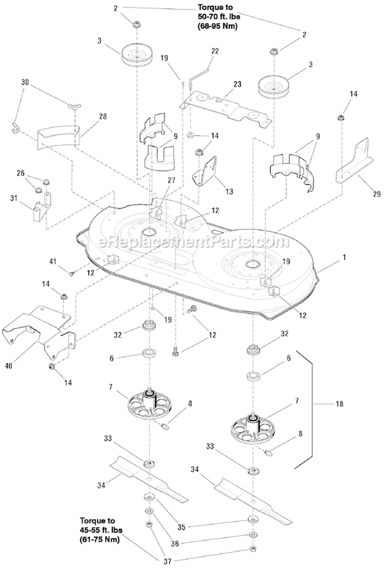 Page B Diagram and Parts List for 7800410 ELT155420G Murray Lawn Tractor