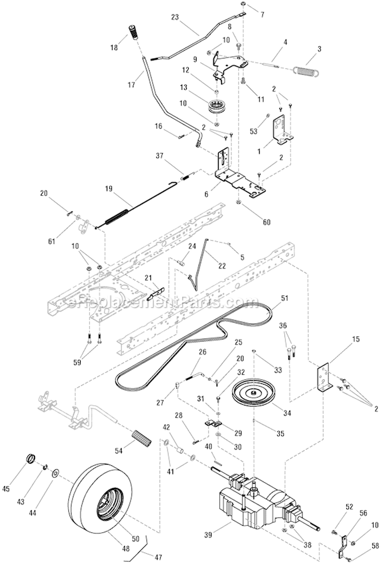 Page I Diagram and Parts List for 7800410 ELT155420G Murray Lawn Tractor