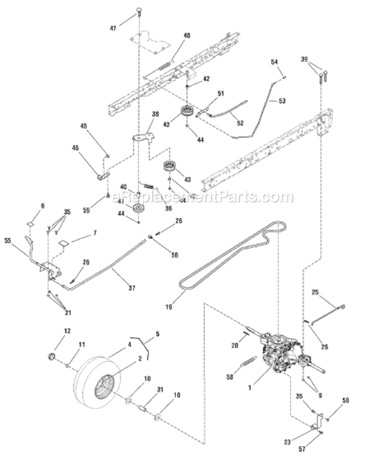 Page I Diagram and Parts List for 7800414 EYK155420H Murray Lawn Tractor