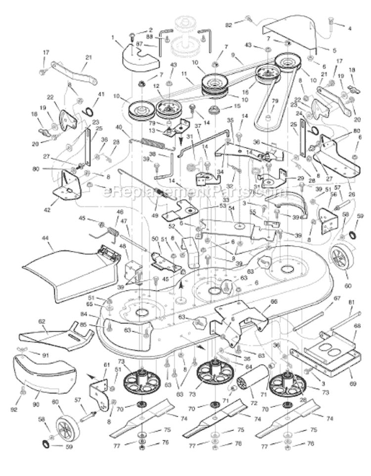 Page F Diagram and Parts List for 7800495 465625x108A Murray Lawn Tractor