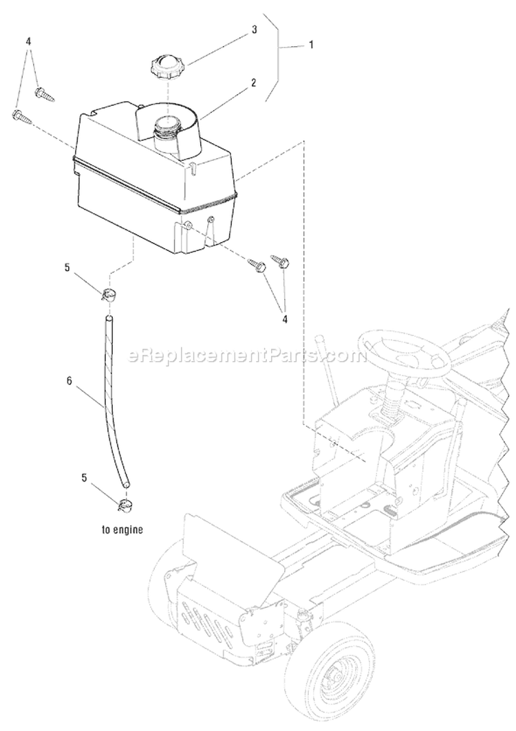 Page G Diagram and Parts List for 7800497 ELB155420H Murray Lawn Tractor