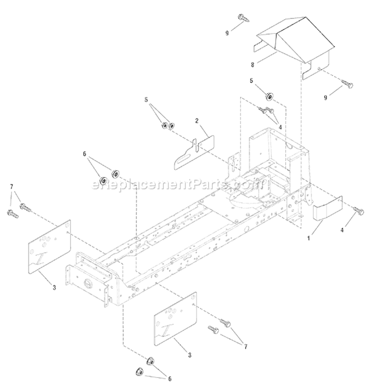 Page H Diagram and Parts List for 7800497 ELB155420H Murray Lawn Tractor