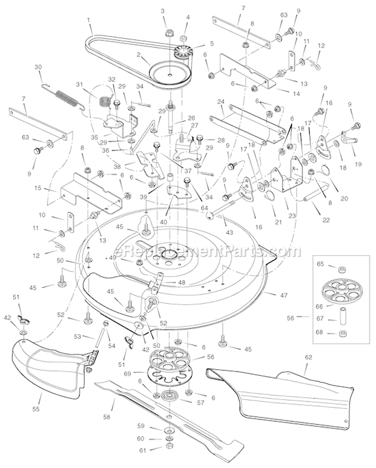 Page E Diagram and Parts List for 7800528 309029x11G Murray Lawn Tractor