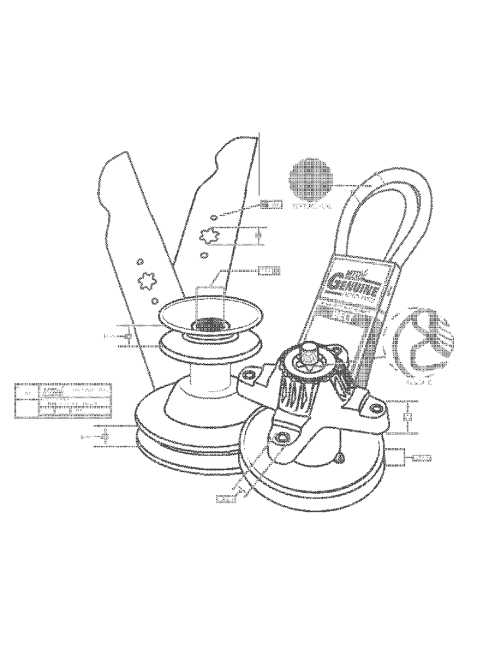 Diagram Diagram and Parts List for M200-46 (RZT-46)(2014) Murray Lawn Tractor