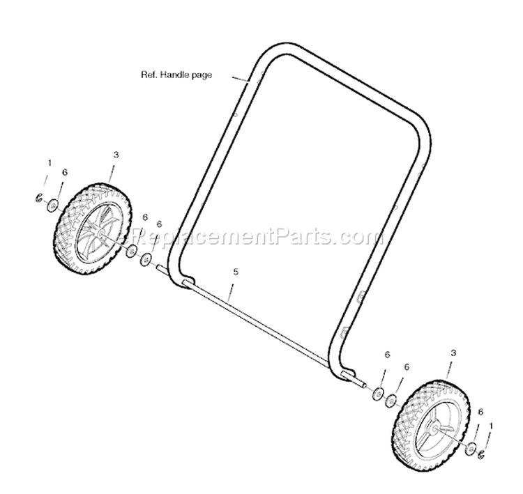 Page I Diagram and Parts List for LP1695445 522E - 2008 Murray Snow Blower