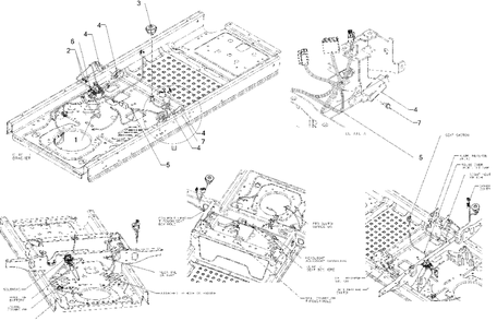 Electrical Diagram and Parts List for M200-46 (RZT-46)(2016) Murray Lawn Tractor