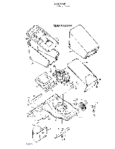 Part Location Diagram of 43669MA Murray FRAME-HARD TOP UPPER