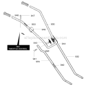 Page C Diagram and Parts List for 11053X92A  Murray Cultivator