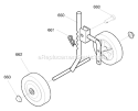 Page E Diagram and Parts List for 11053X92A  Murray Cultivator