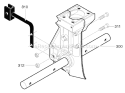 Page A Diagram and Parts List for 11053X92NB  Murray Cultivator