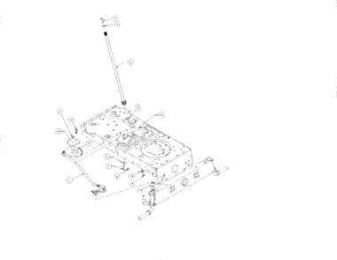 Steering Diagram and Parts List for M115-38 (13BC77LF058)(2018) Murray Lawn Tractor