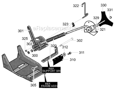 Part Location Diagram of 22265MA Murray Washer, Flat .515x1.
