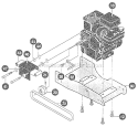 Part Location Diagram of 45174 Murray Nut 5/16-18