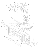 Page B Diagram and Parts List for 1694999 ST1028S - 2006 Murray Snow Blower