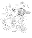 Page D Diagram and Parts List for 1694999 ST1028S - 2006 Murray Snow Blower