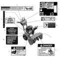 Page C Diagram and Parts List for 1695319 ST8526 - 2007 Murray Snow Blower