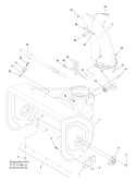 Page B Diagram and Parts List for 1695339 966D - 2007 Murray Snow Blower