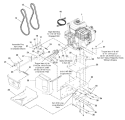 Page D Diagram and Parts List for 1695339 966D - 2007 Murray Snow Blower