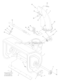 Page B Diagram and Parts List for 1695340-1171 HST 2008 Murray Snow Blower
