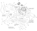 Page D Diagram and Parts List for 1695340-1171 HST 2008 Murray Snow Blower