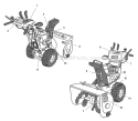 Page C Diagram and Parts List for 1695340 1171 HST - 2007 Murray Snow Blower
