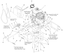 Page D Diagram and Parts List for 1695340 1171 HST - 2007 Murray Snow Blower