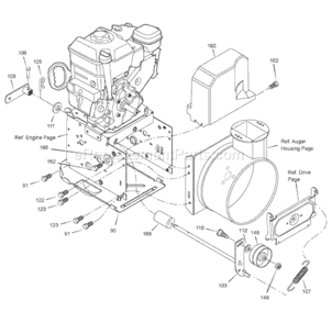 Part Location Diagram of 1740906TMA Murray Cover-Bottom