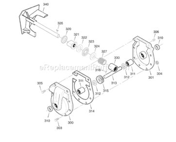 Part Location Diagram of 760528MA Murray Shaft-Auger Output