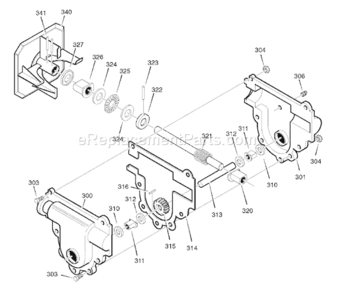 Part Location Diagram of 340284MA Murray Shaft,auger,output 22