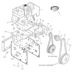 Part Location Diagram of 1741033 Murray Owner's Manual