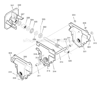 Page D Diagram and Parts List for 1695382 C950-52729-02007 Murray Snow Blower