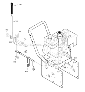 Part Location Diagram of 1740946HMA Murray Rod, Shift