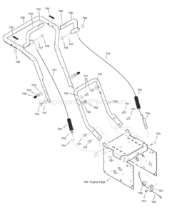Part Location Diagram of 71059MA Murray Washer